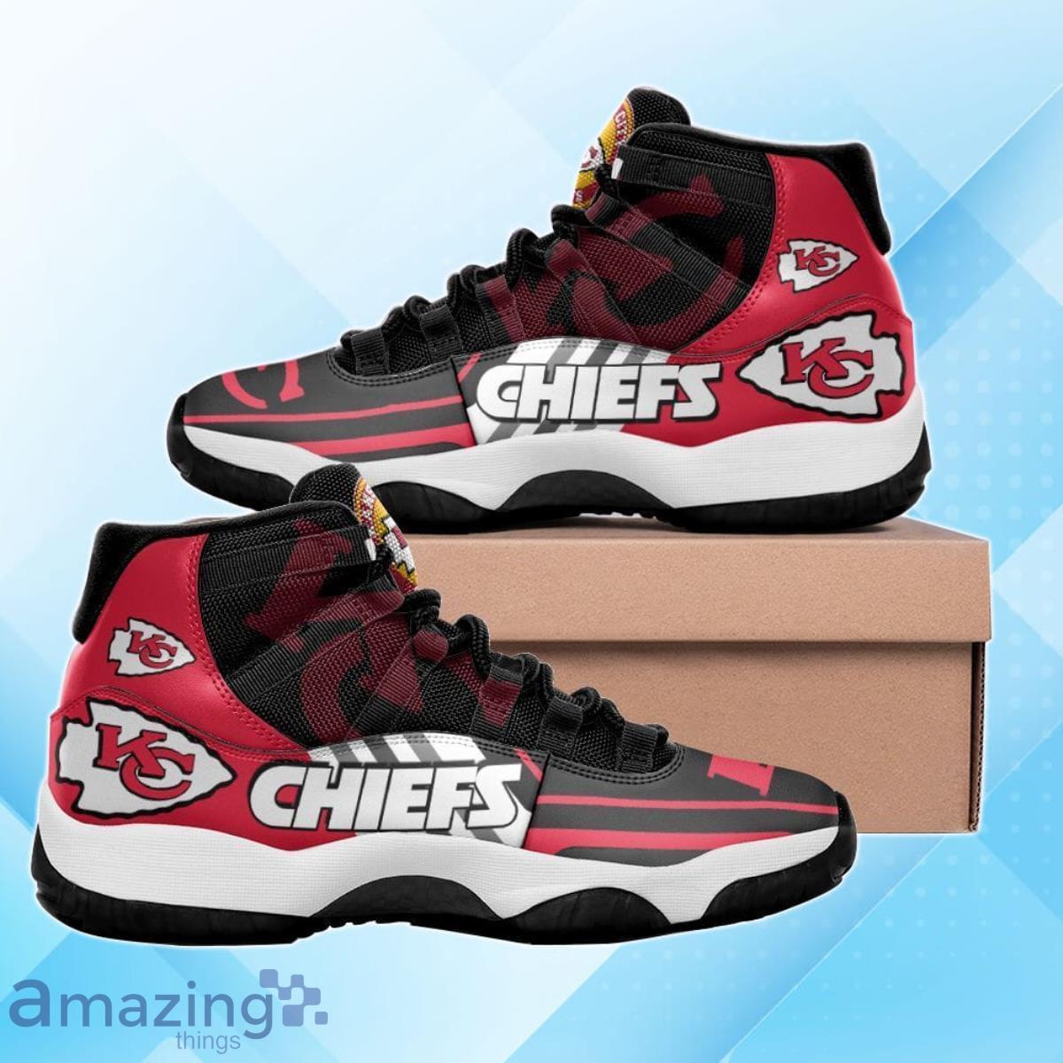 Kansas City Chiefs Air Jordan 11 Sneakers Impressive Gift For Men And Women Fans Product Photo 1
