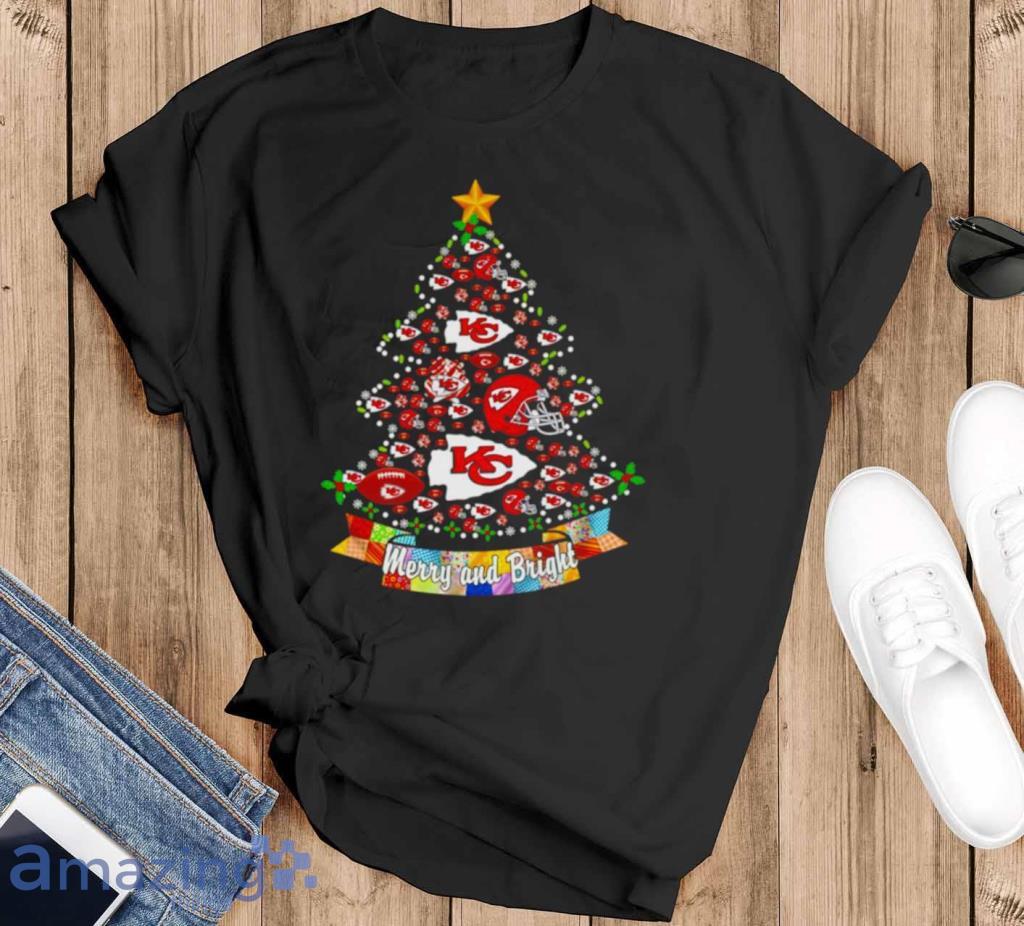 Merry & Bright Christmas Trees T-Shirt