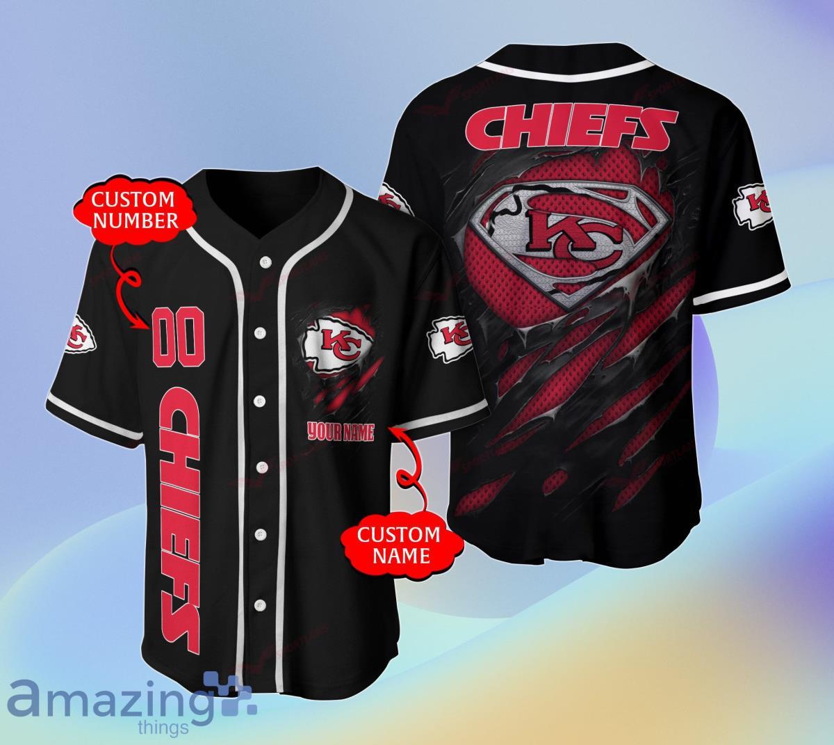 kansas city chiefs baseball jersey