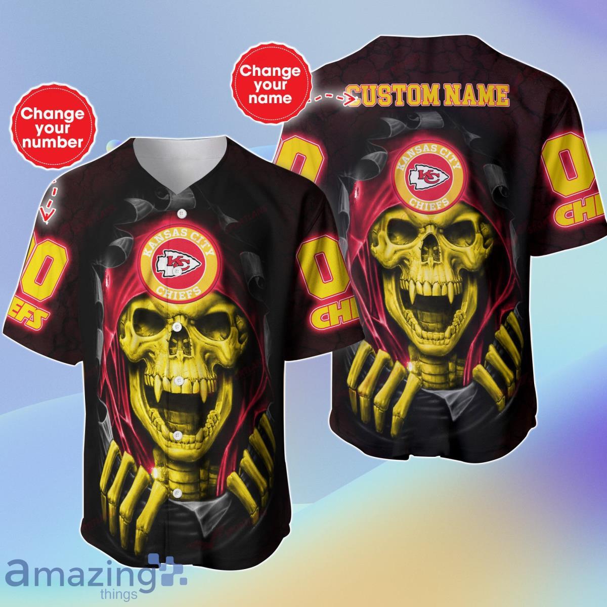 Kansas City Chiefs NFL Baseball Jerseys For Men And Women