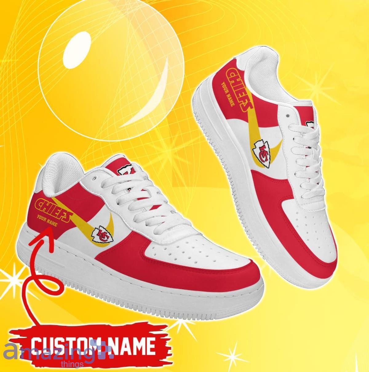 Kansas City Chiefs CUSTOM Nike Air Force Shoes 