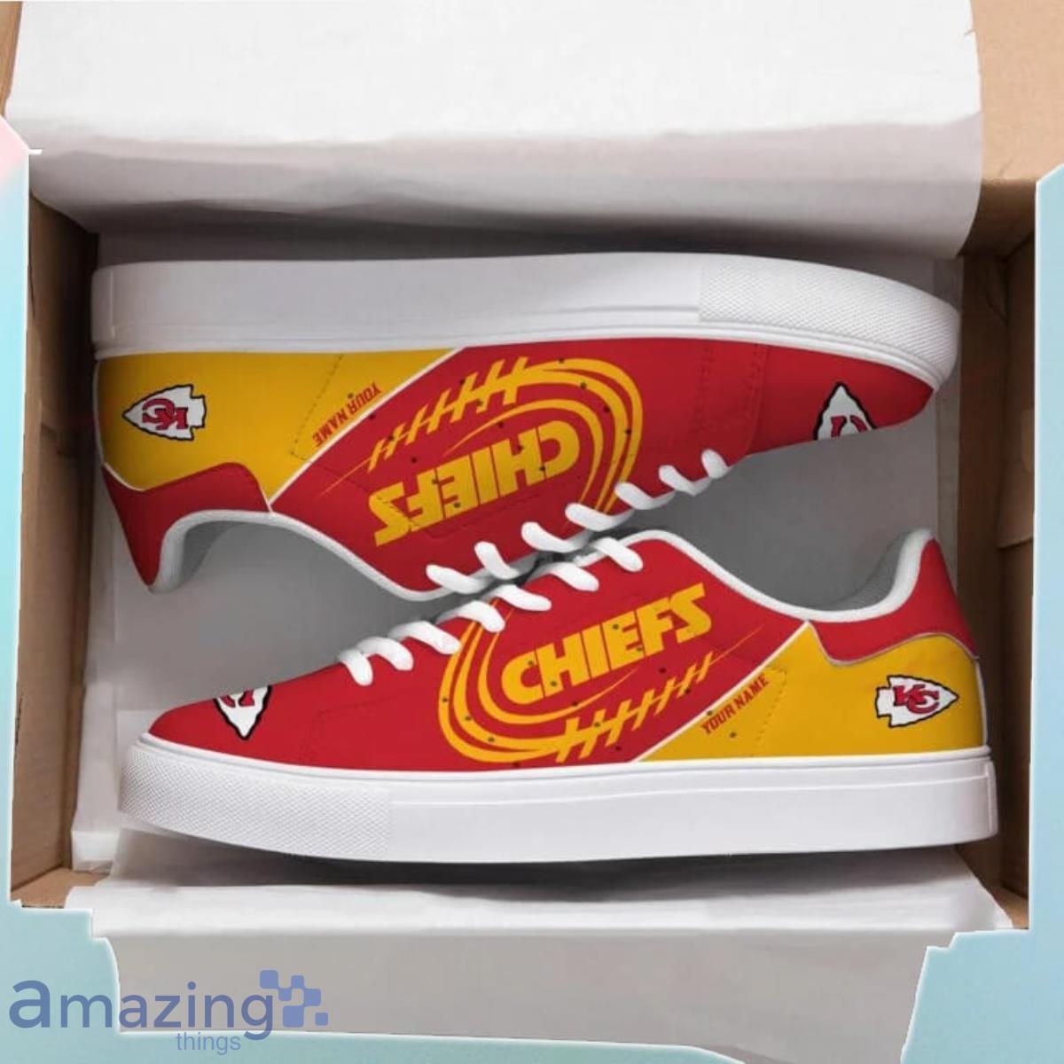 Kansas City Chiefs Personalized Stan Smith Sneakers Special Gift For Men  And Women