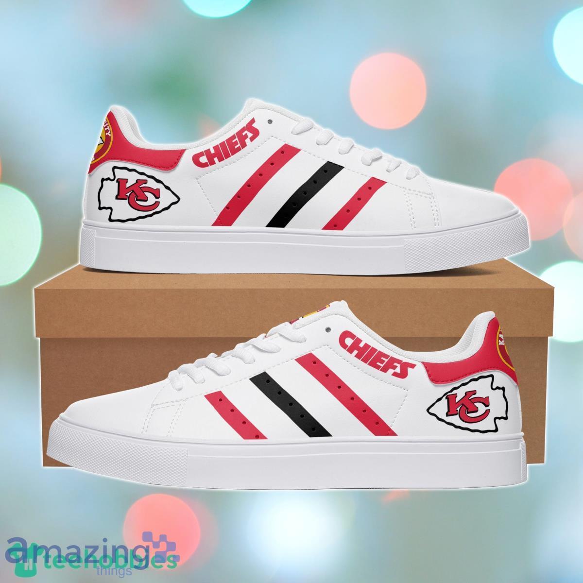 Kansas City Chiefs Stan Smith Sneakers Impressive Gift For Young People image Kansas City Chiefs Stan Smith Sneakers Impressive Gift For Young People Product Photo 2