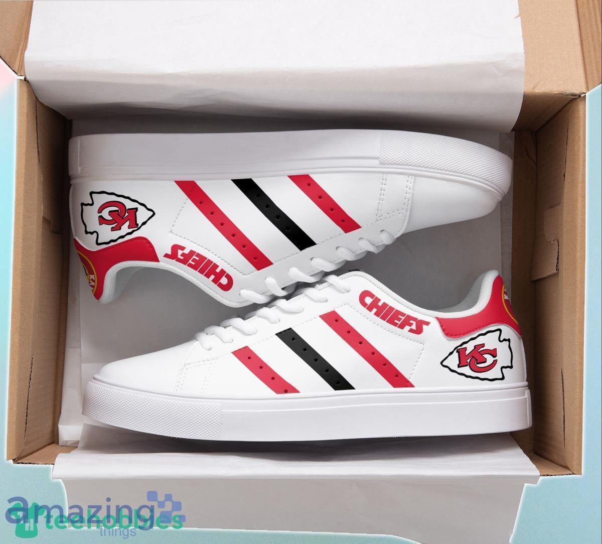Kansas City Chiefs Stan Smith Sneakers Impressive Gift For Young People Product Photo 1 Kansas City Chiefs Stan Smith Sneakers Impressive Gift For Young People Product Photo 1
