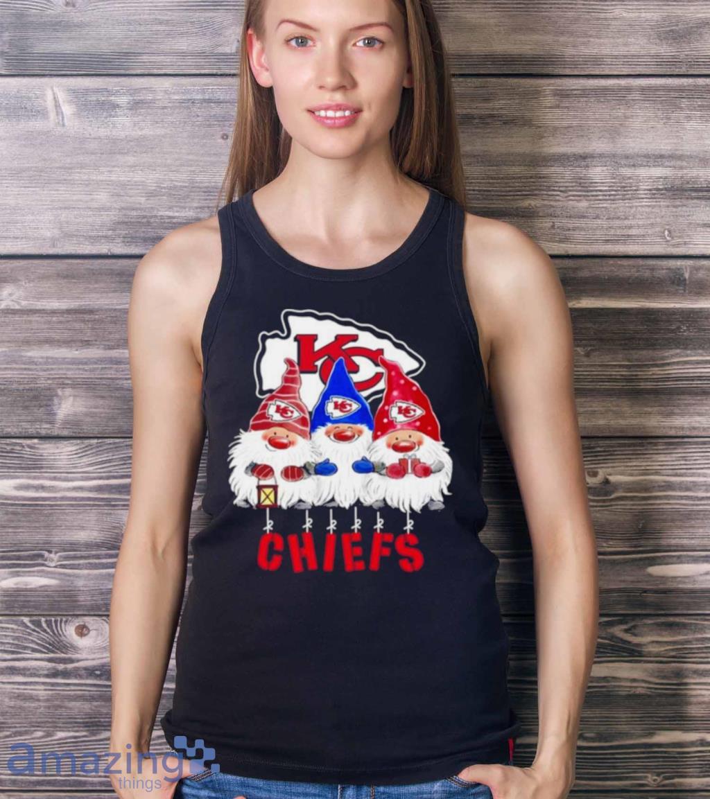 Kansas City Chiefs Team Gnomies Christmas Shirt - High-Quality