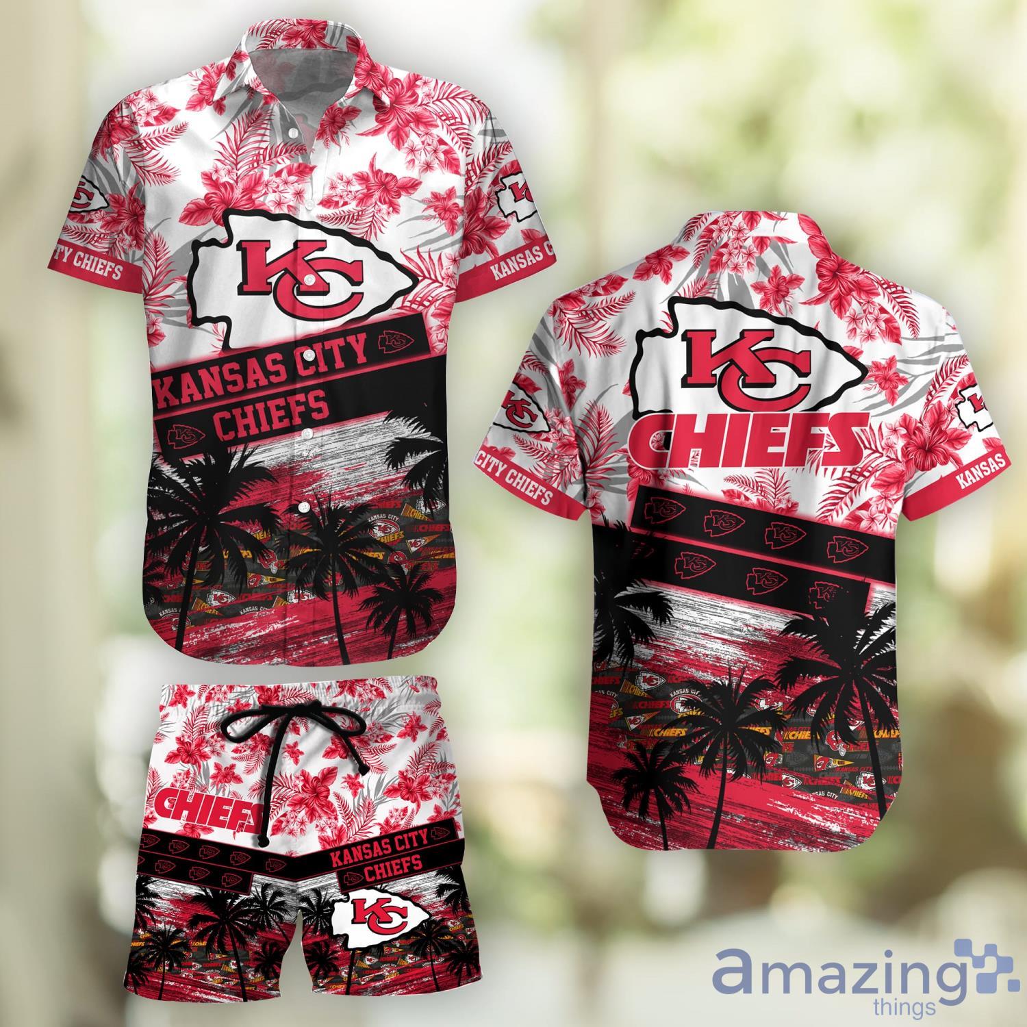 Kansas City Chiefs NFL Vintage Coconut Tropical Hawaiian Shirt For