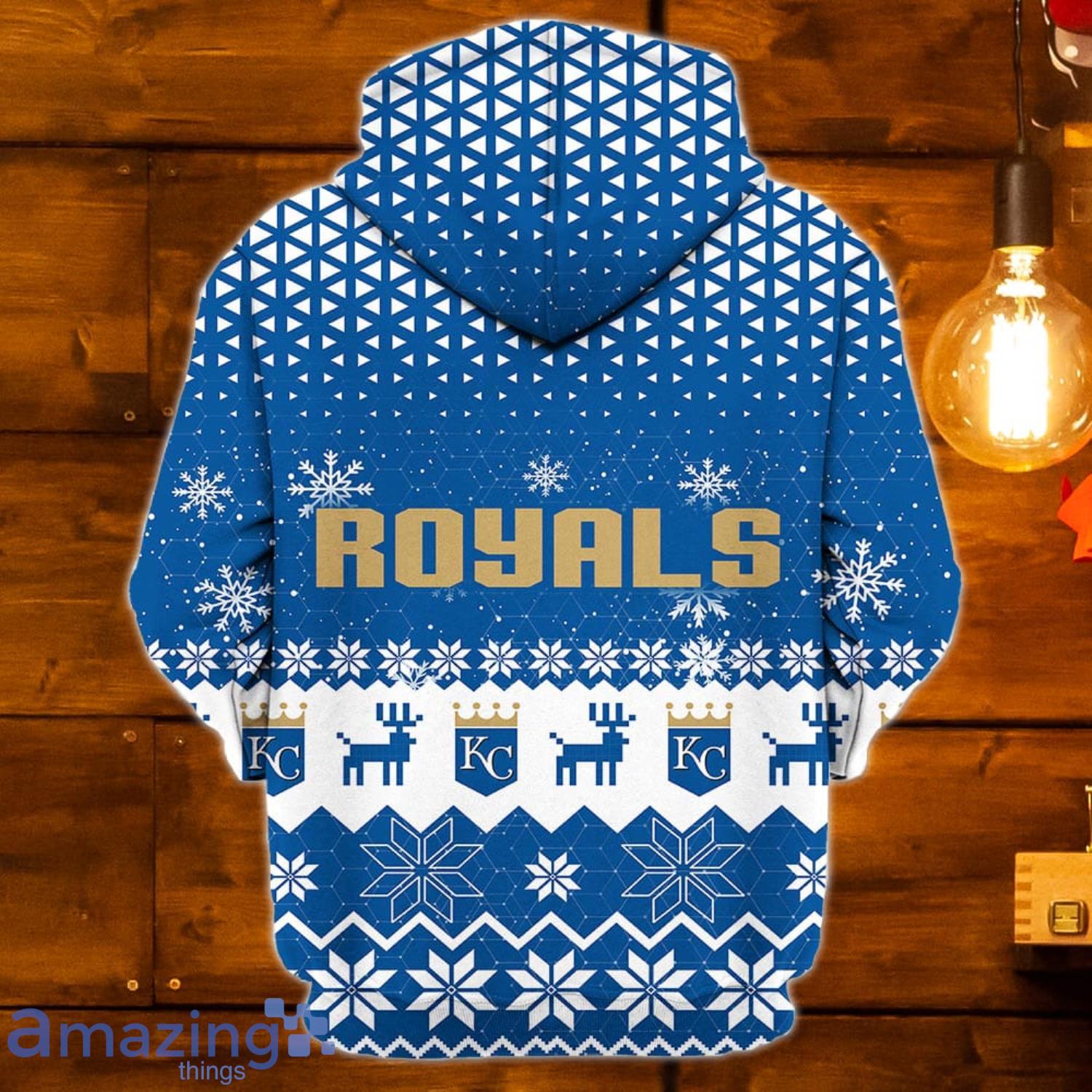 Kansas City Royals Gift Unisex American 3D Sweater All Over