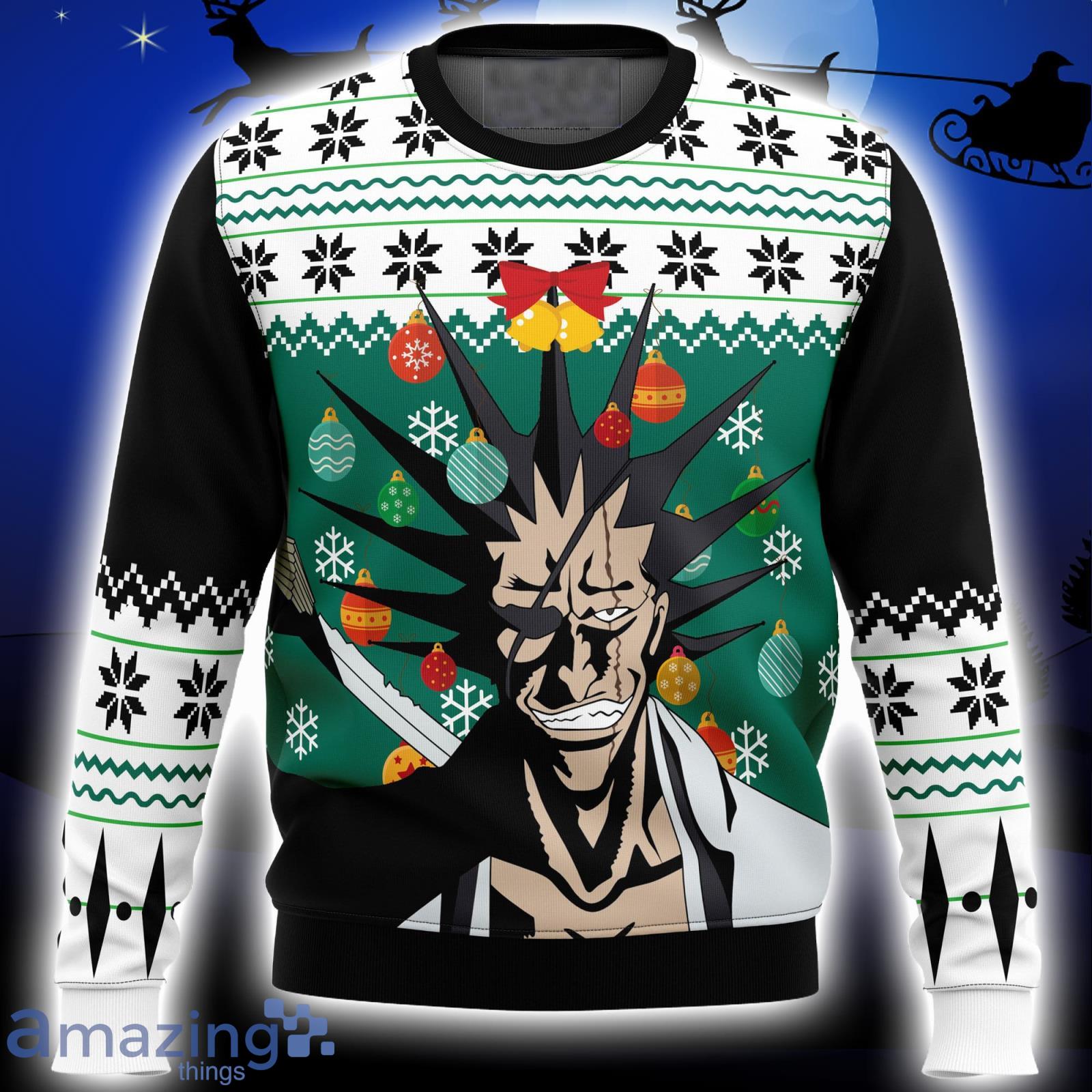 Kenpachi Zaraki Bleach Xmas Ugly Christmas Sweater Christmas Gift For Men And Women Product Photo 1