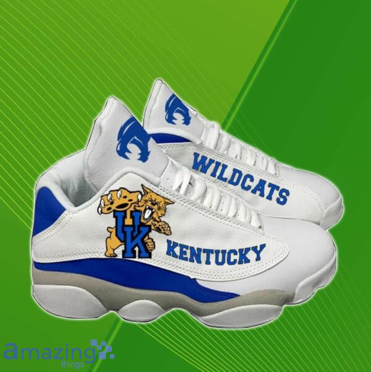 Kentucky Wildcats Form Air Jordan 13 Sneakers Personalized Shoes Design Product Photo 1