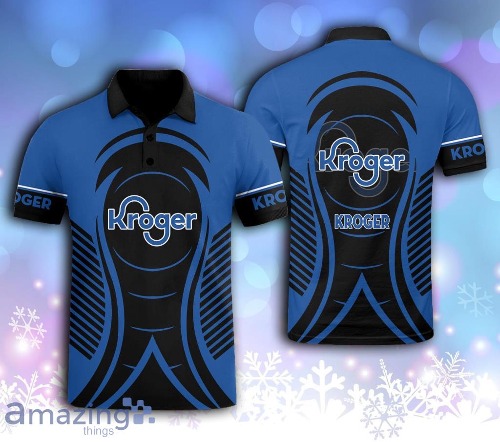 Kroger Logo Black Polo Shirt Gift For Men And Women Product Photo 1