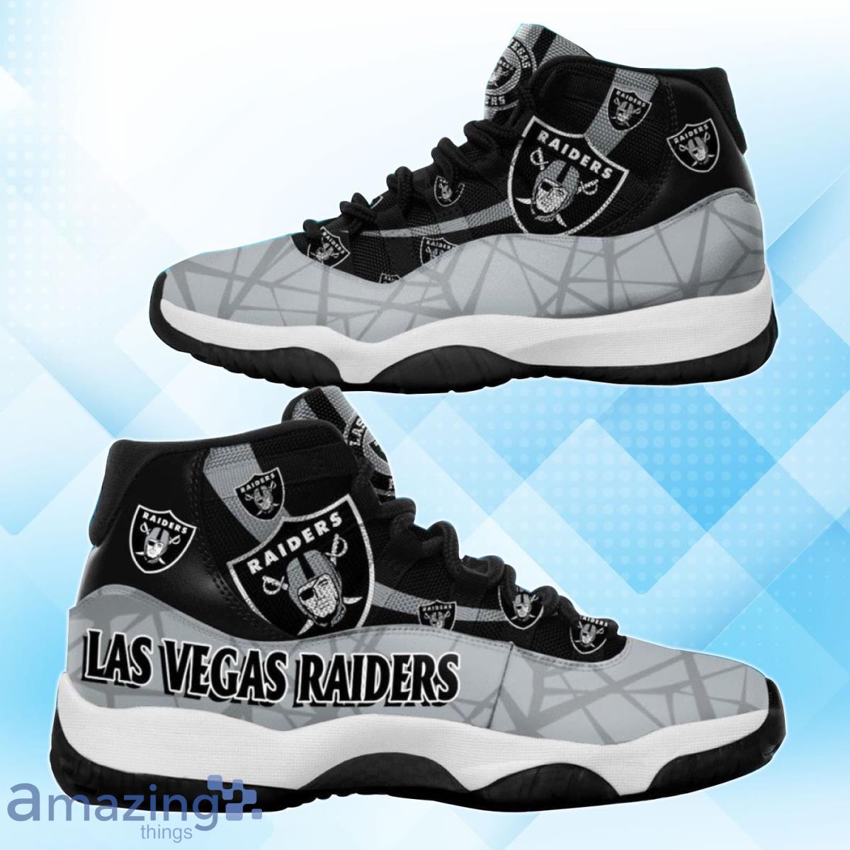 Las Vegas Raiders Air Jordan 11 Sneakers Best Gift For Men And