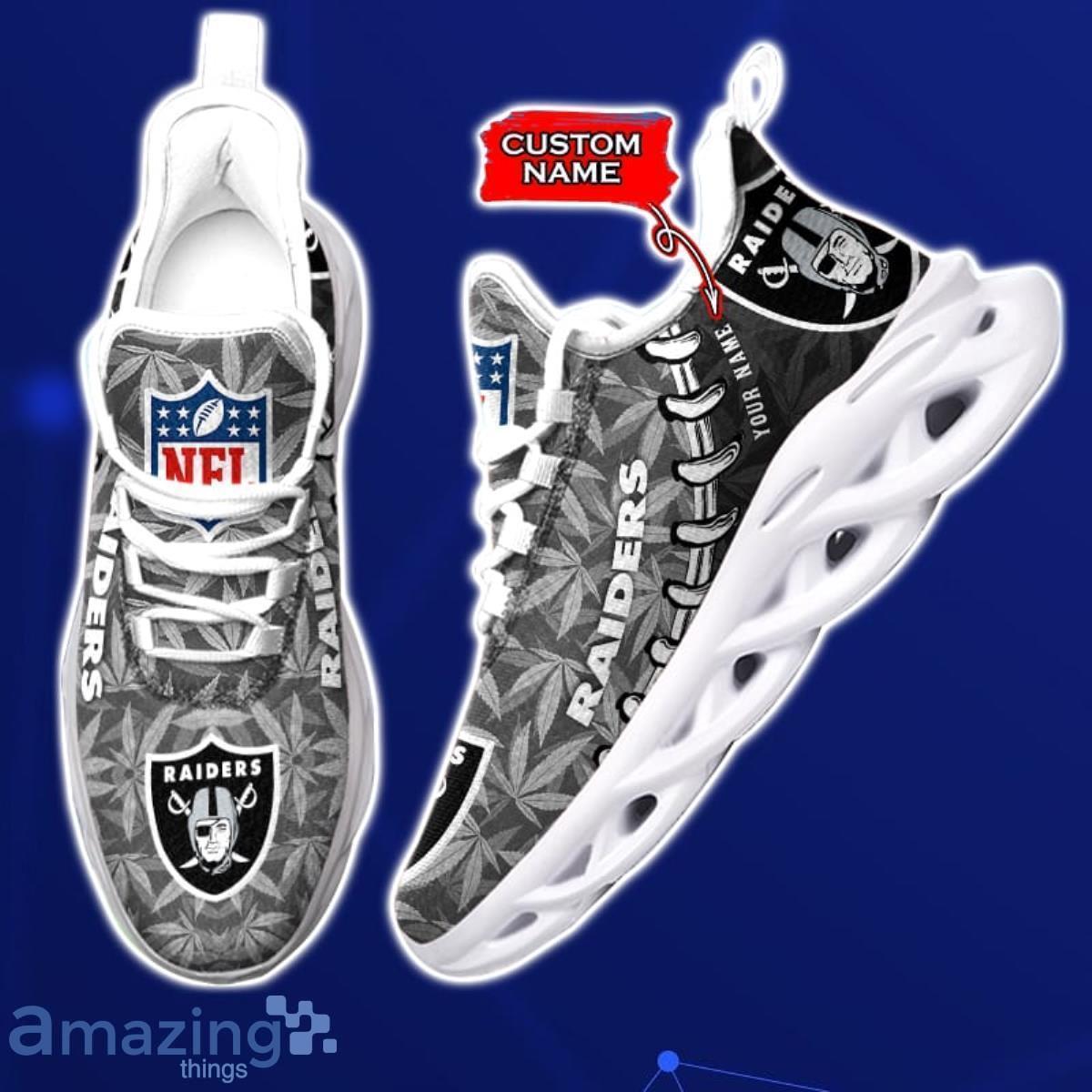 UP TO 20% OFF] Personalized Las Vegas Raiders Raider Nation Max Soul Shoes