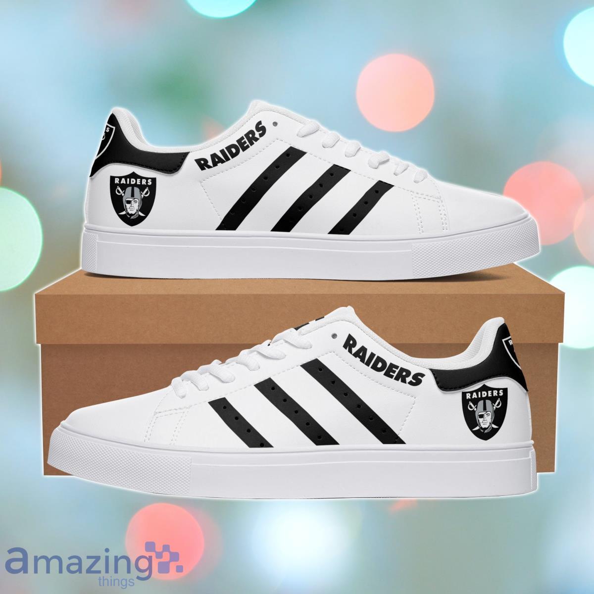 Las Vegas Raiders Stan Smith Sneakers Impressive Gift For Men And Women Fans Product Photo 1