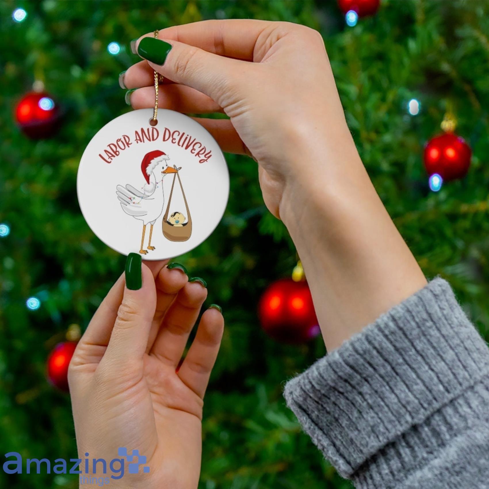 Ld Nurse Ornament Labor And Delivery Nurse Christmas Gift Labor Nurse Ornament Product Photo 1