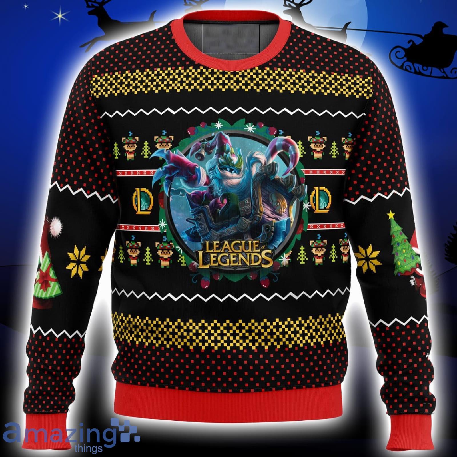 La Chargers Nfl Custom Name Number Ugly Christmas Sweater - Shibtee Clothing