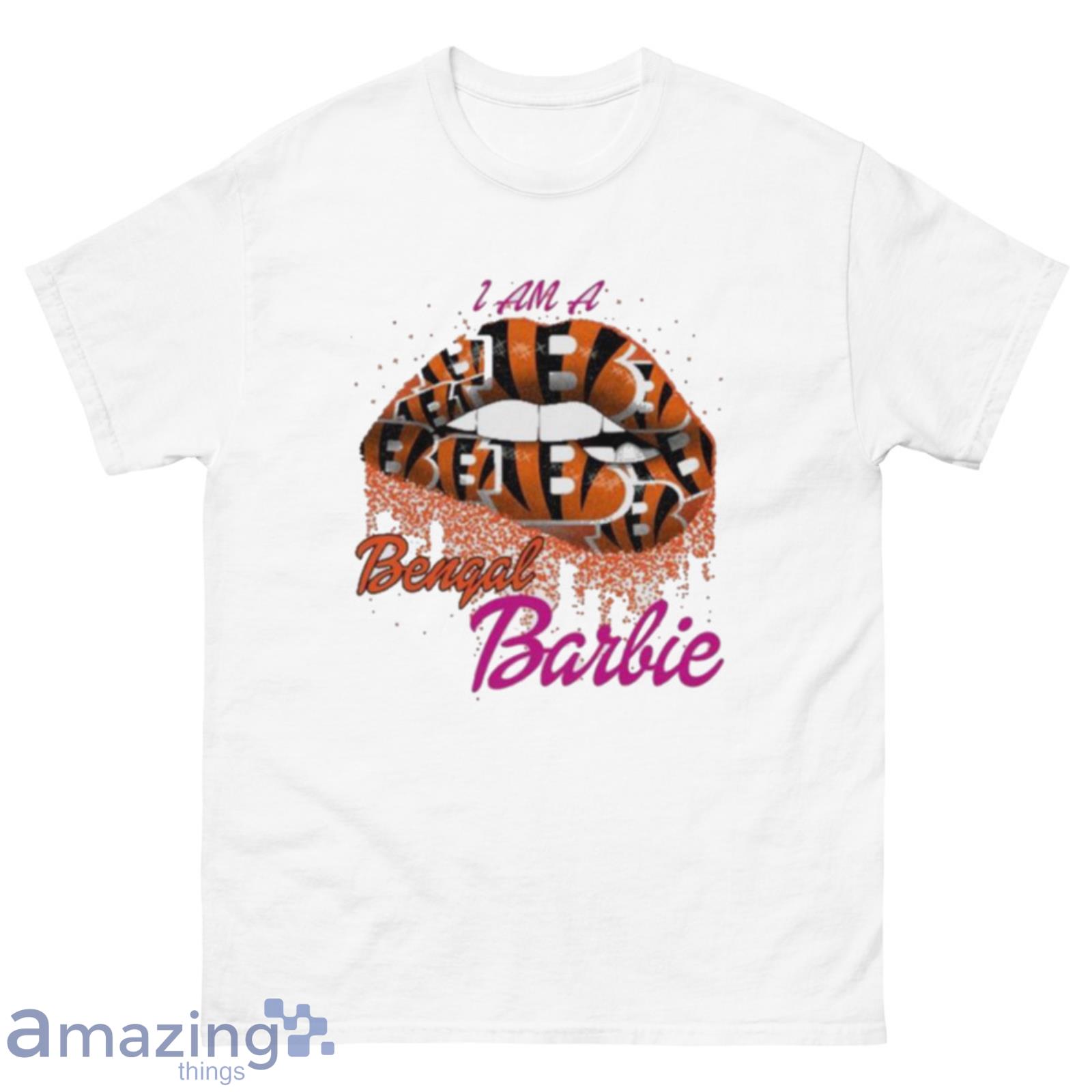 Lips Cincinnati Bengals Barbie 2023 Shirt