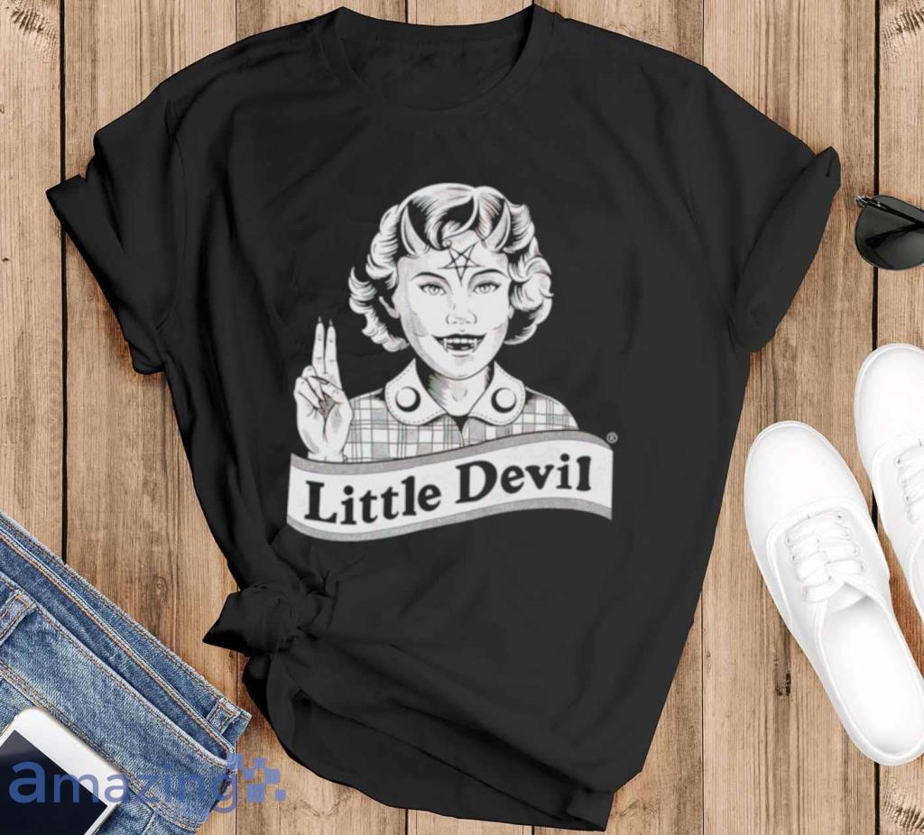 Little Devil Halloween T Shirt Product Photo 1