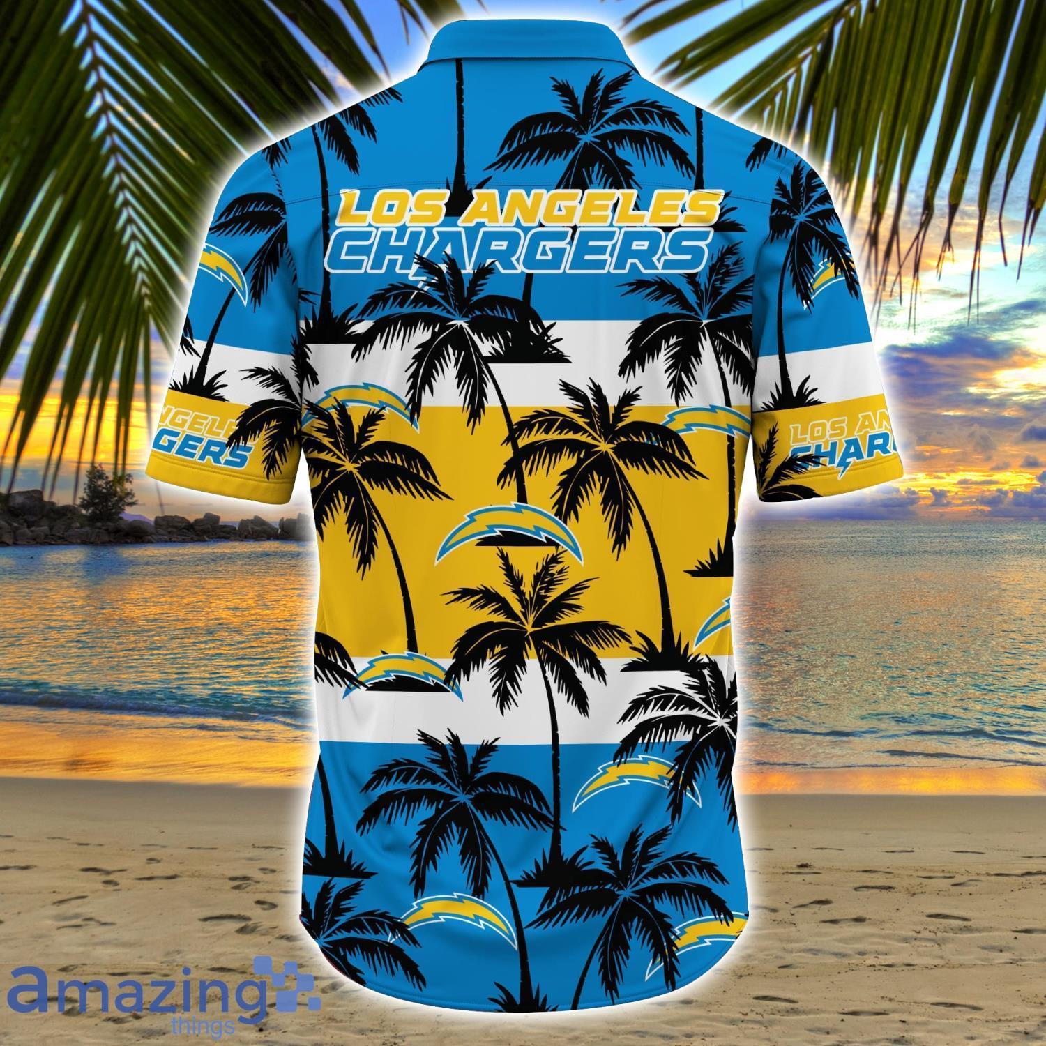 Los Angeles Chargers NFL Hawaiian Shirt Custom Vacation Aloha