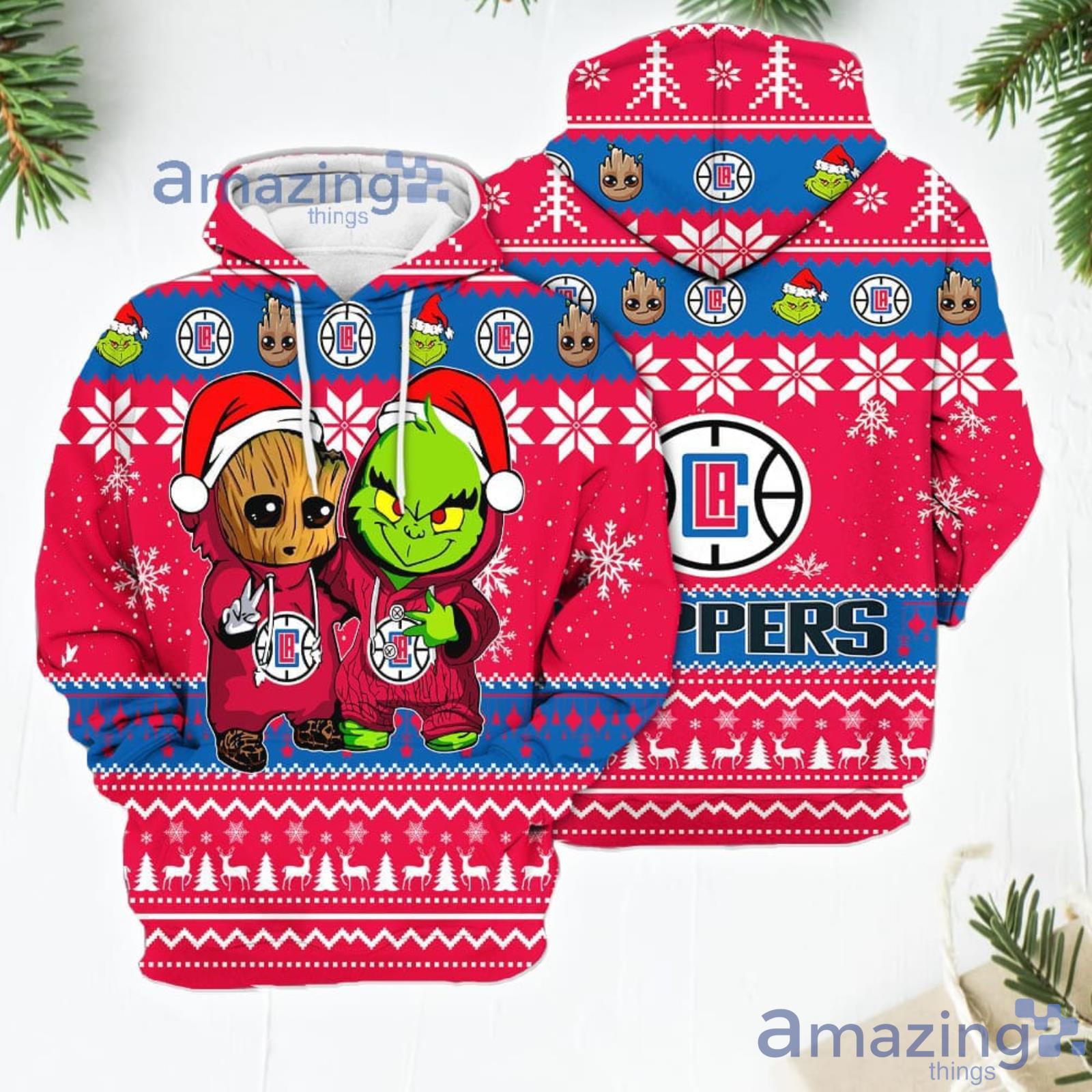 Los Angeles Clippers Festive Jumper - Mens