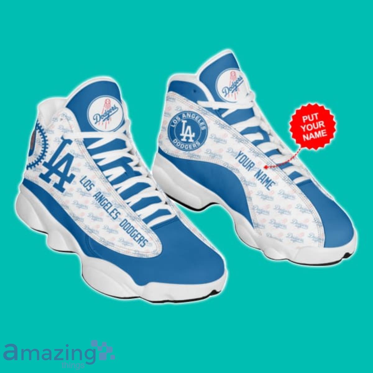 Los Angeles Dodgers MLB Baseball Gift For Fan For Lover Air Jordan 13 Sneaker Product Photo 1