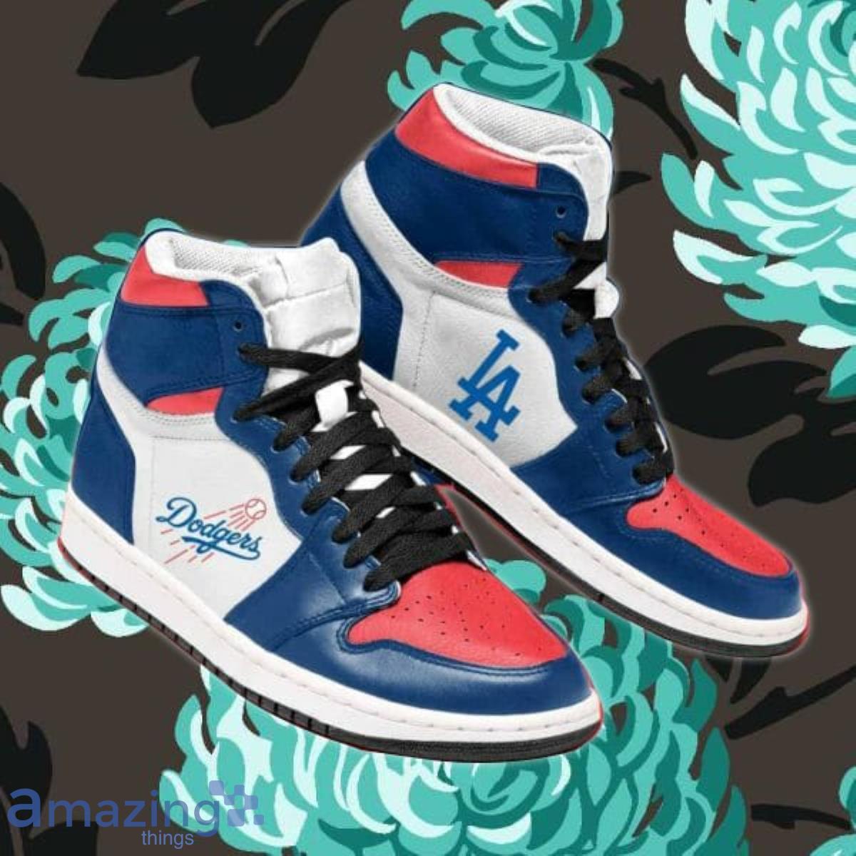 Los Angeles Dodgers Nike Jordan Retro shoes