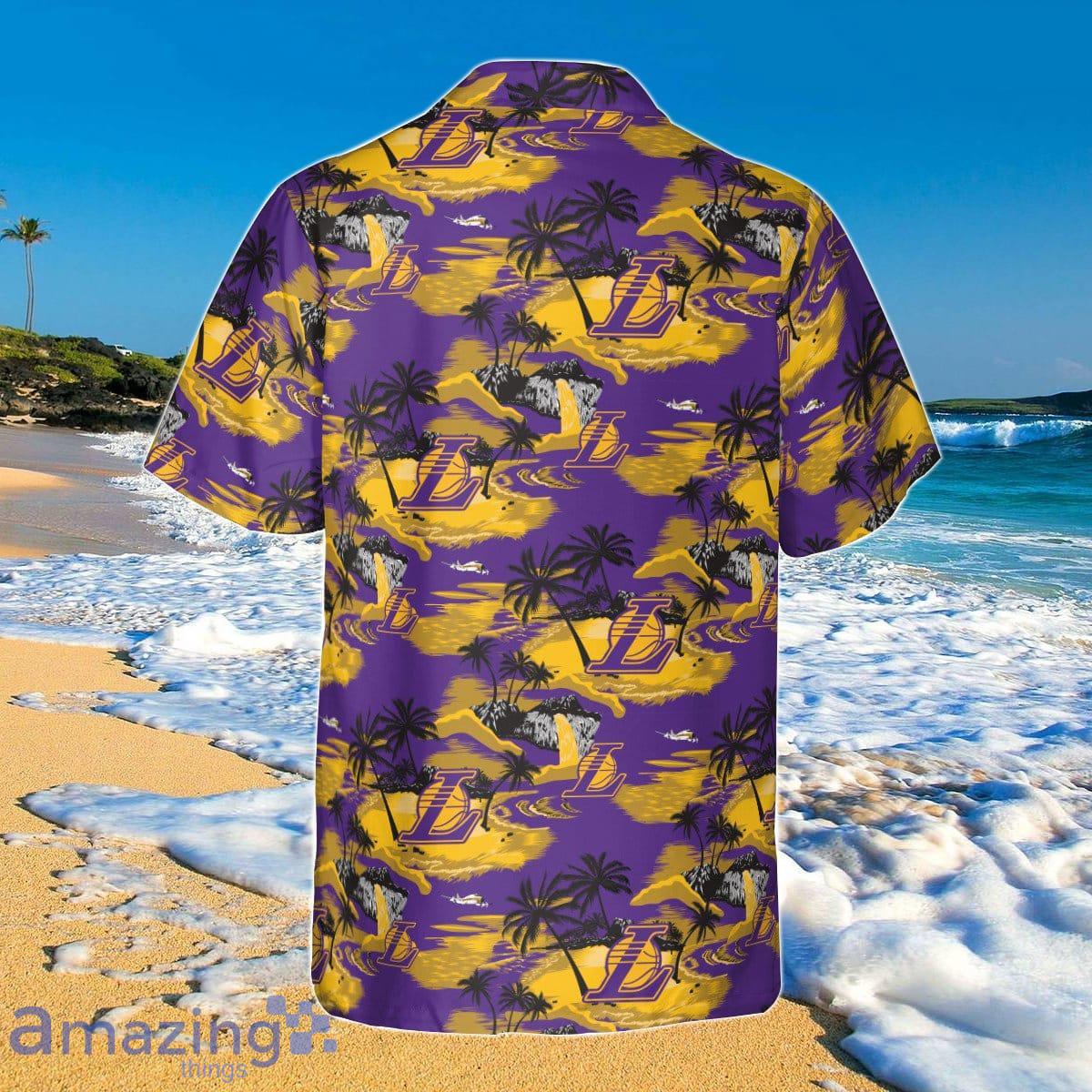 Los Angeles Lakers Retro Hawaiian Shirt For Men And Women Gift