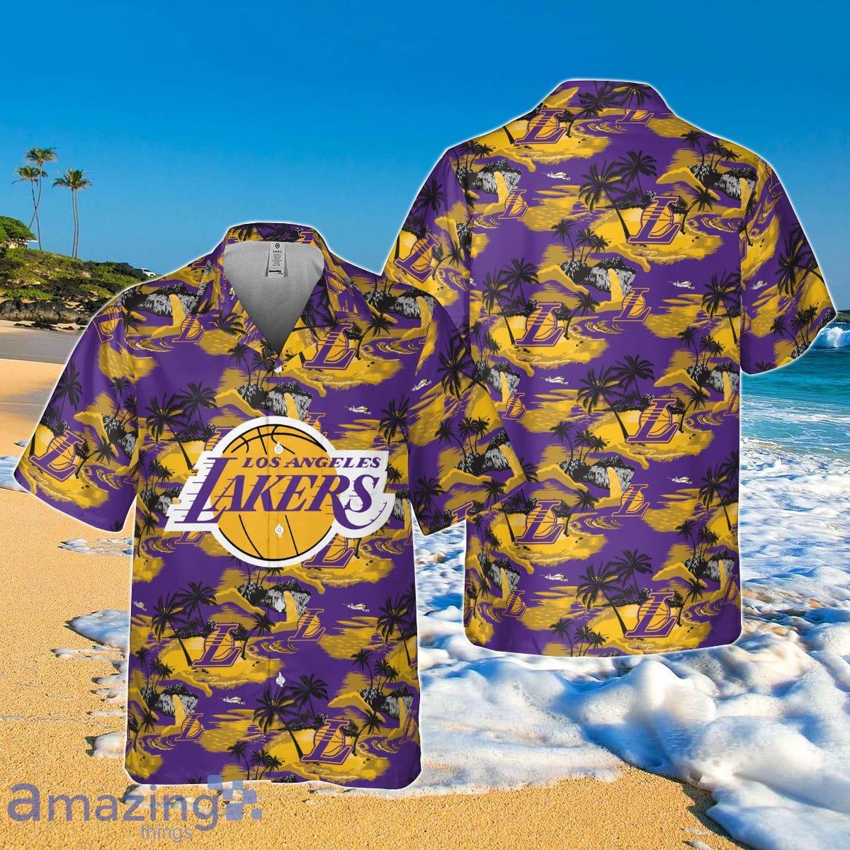Los Angeles Lakers Hawaiian Shirt Impressive Gift For Men And Women Product Photo 1