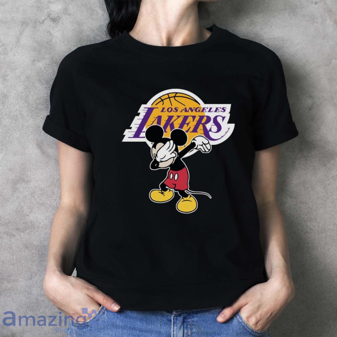NBA Los Angeles Lakers Mickey Mouse Disney Basketball Youth Long Sleeve