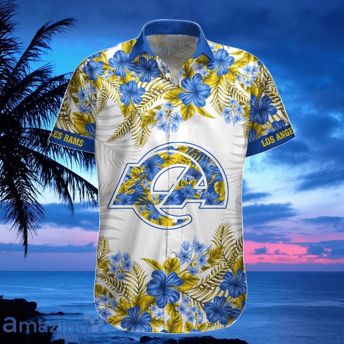 Los Angeles Rams 3D Personalized Hawaii Shirt And Shorts Gift For