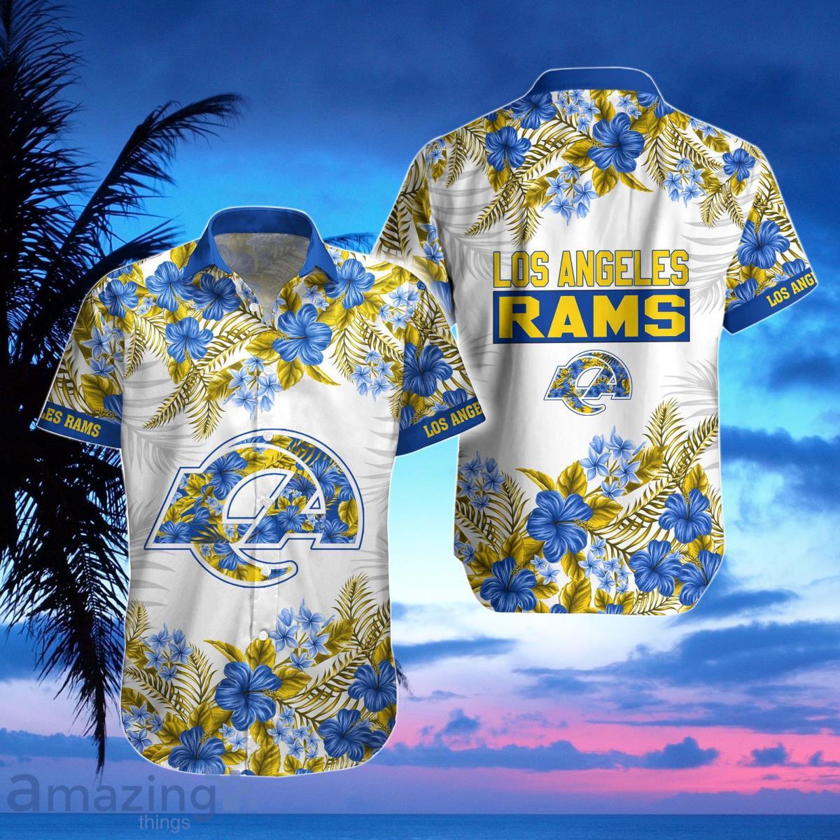 Los Angeles Rams 3D Personalized Hawaii Shirt And Shorts Gift For Men And  Women