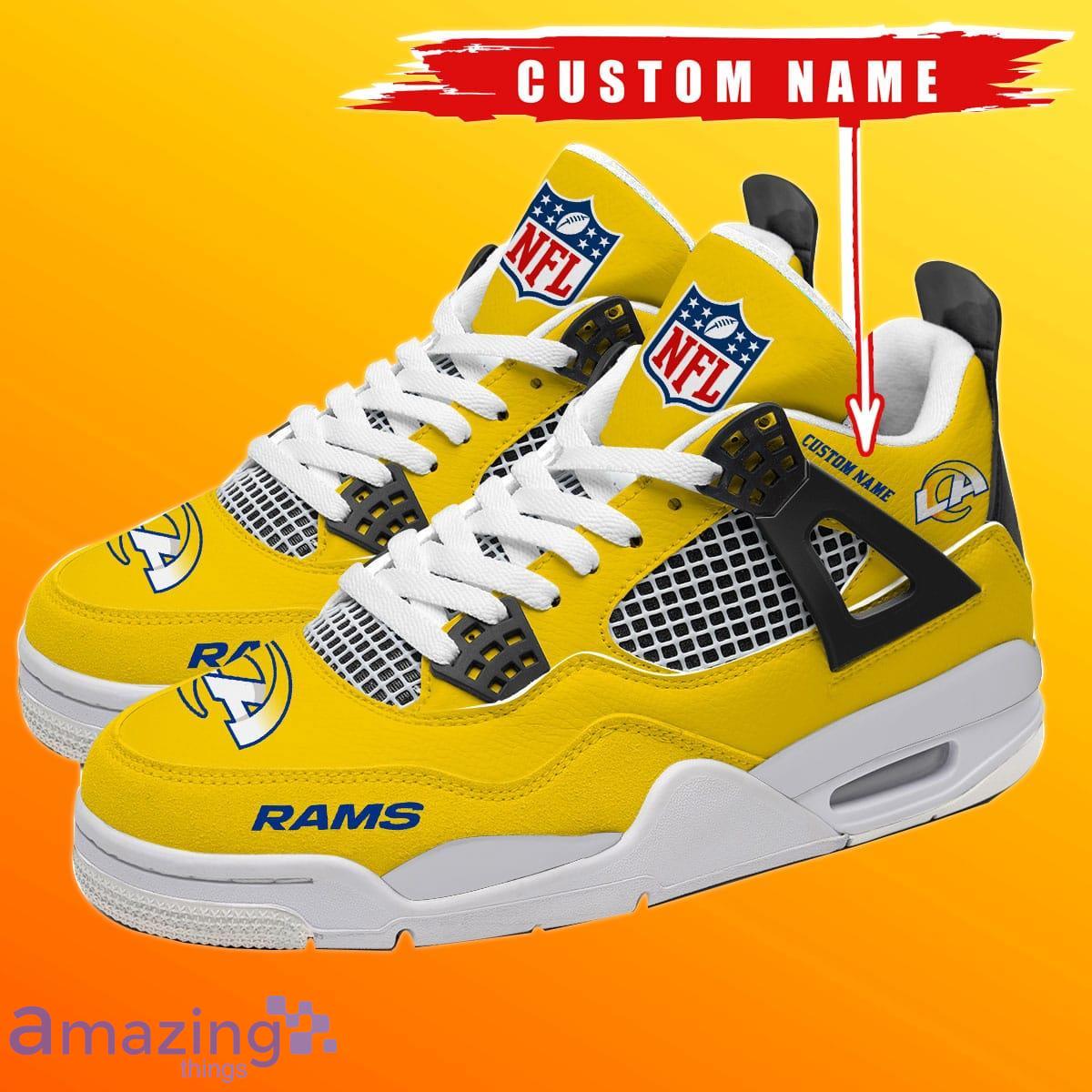 NFL Los Angeles Rams Custom Name Limited Max Soul Shoes