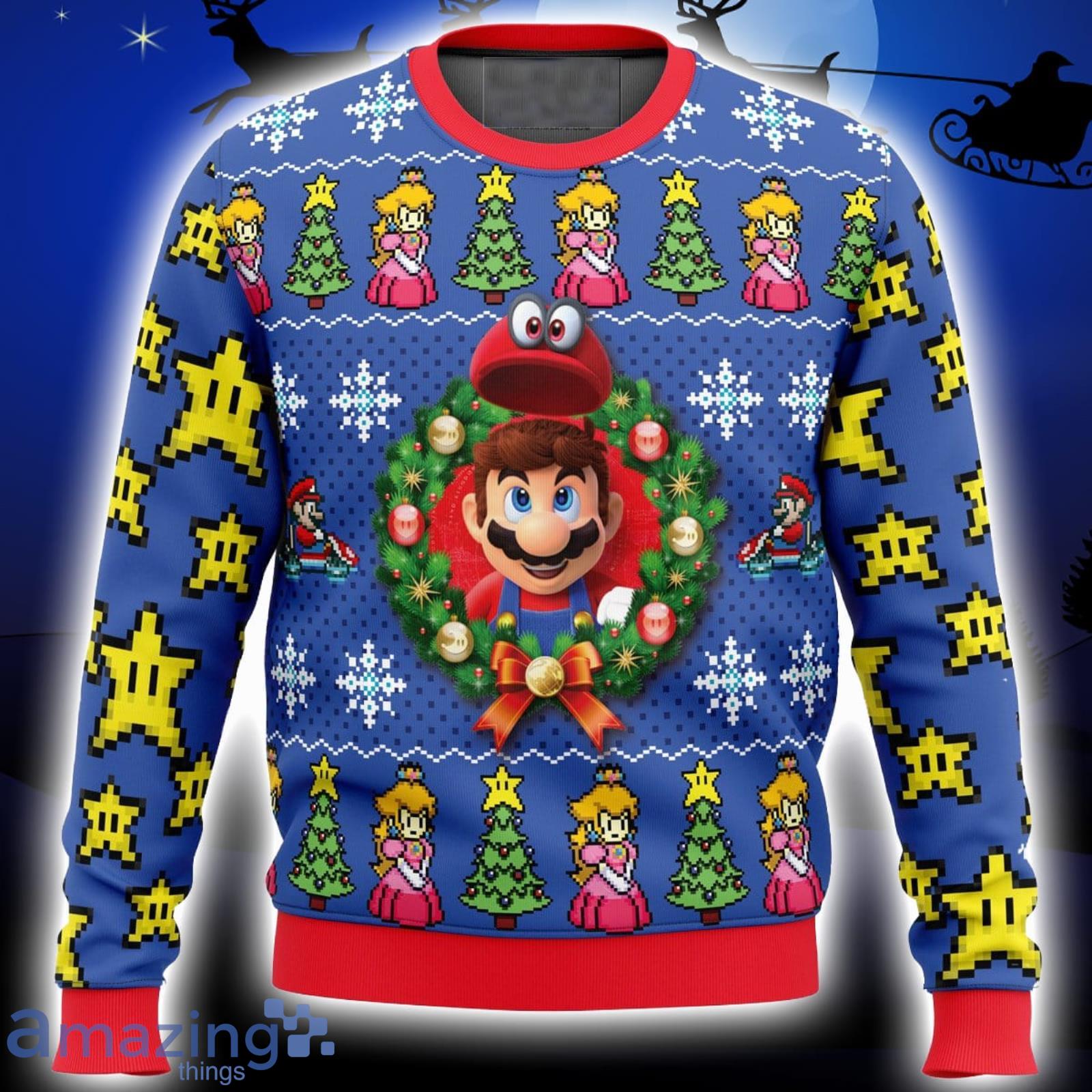 Mario on sale xmas jumper