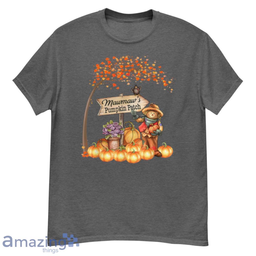 Mawmaws Pumpkin Patch Fall Halloween Grandma Family T Shirt Product Photo 1