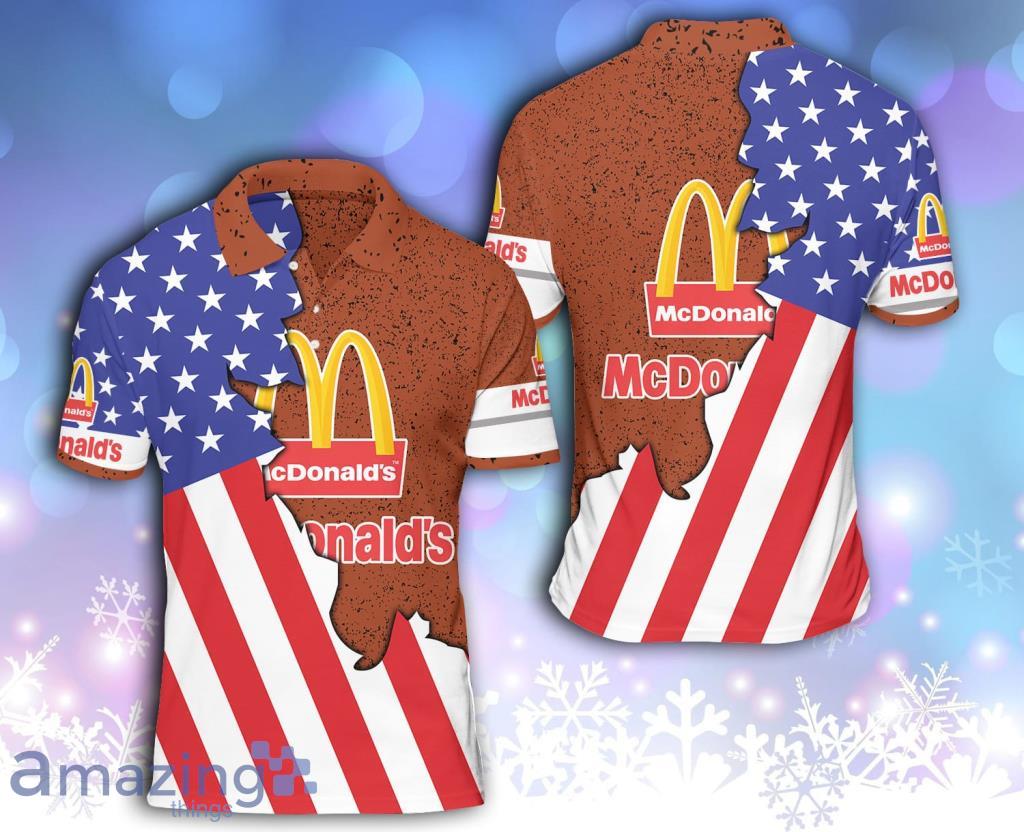 Mcdonald's Flag Polo Shirt Gift For Men And Women Product Photo 1