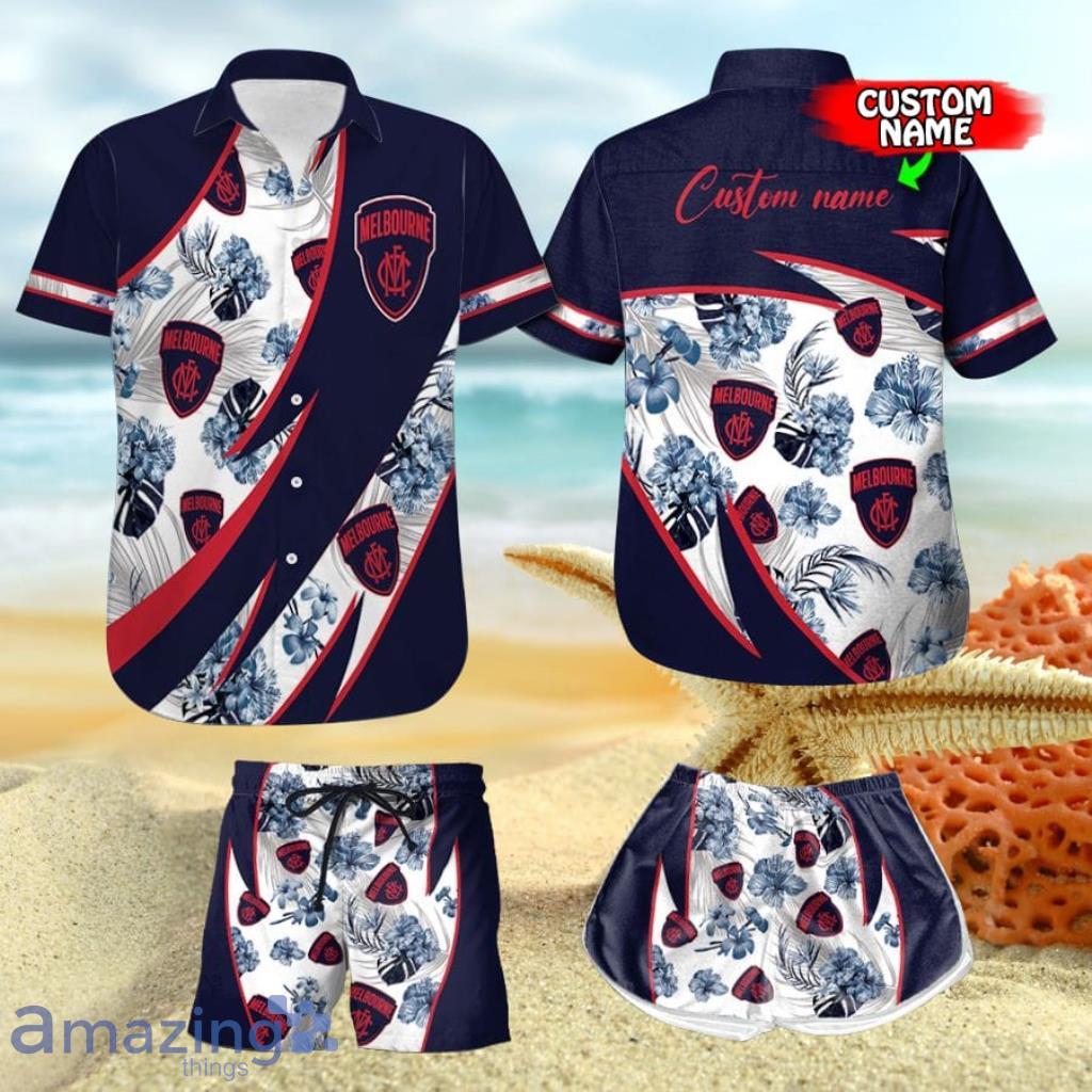 Melbourne Demons 3D Personalized Hawaiian Shirt And Shorts Gift For Men And Women Product Photo 1
