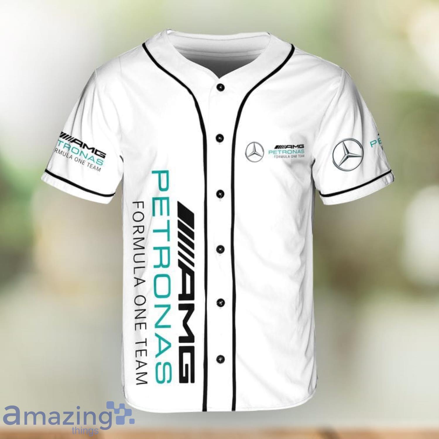 Mercedes AMG Petronas Formula One Team Baseball Jersey Shirt Men And Women Sport Gift Product Photo 1