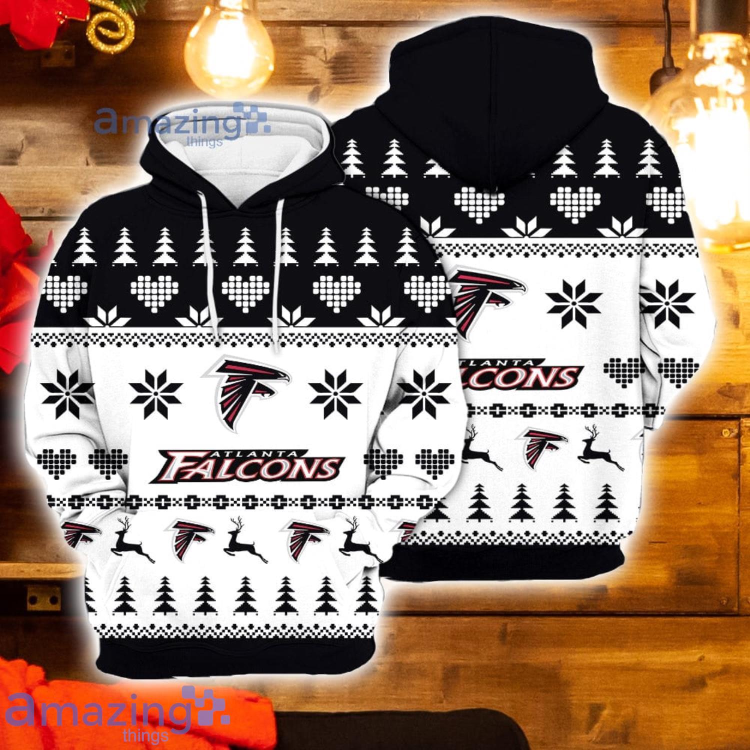 Merry Christmas Season 2023 Atlanta Falcons 3D Hoodie Christmas