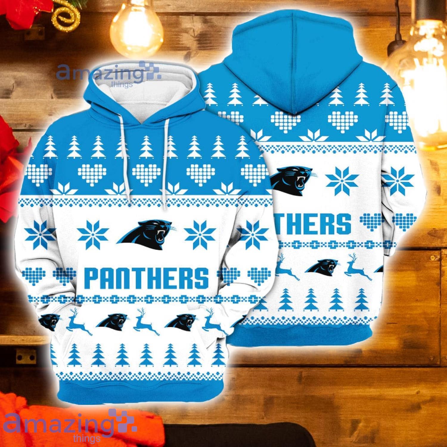 Merry Christmas Season 2023 Carolina Panthers 3D Hoodie Christmas Gift For  Men And Women