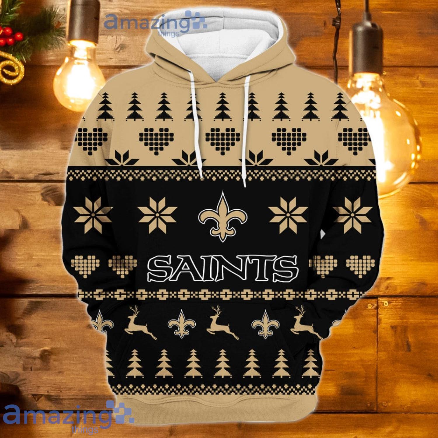 New Orleans Saints Mickey Mouse 3D Hoodie