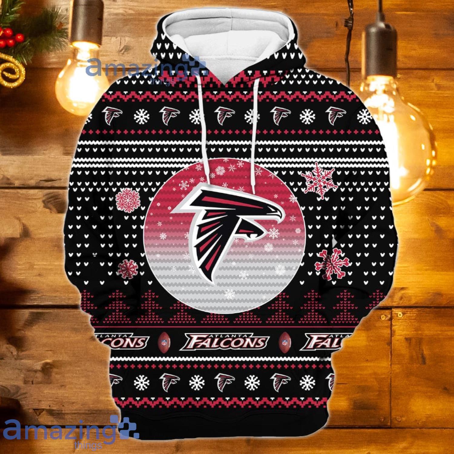 Merry Christmas Season 2023 Atlanta Falcons 3D Hoodie Christmas