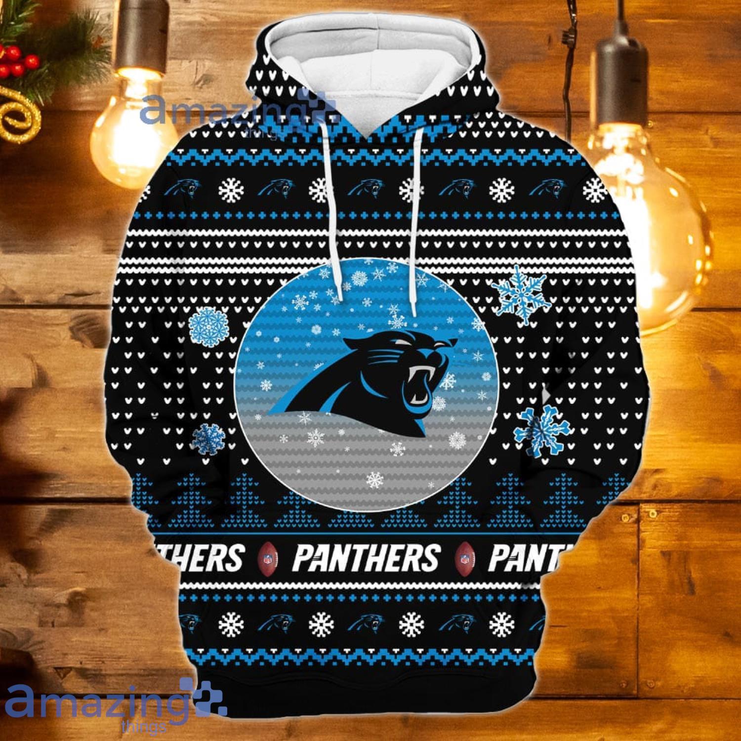 Carolina Panthers Men'S Hoodie 3D Long Sleeve