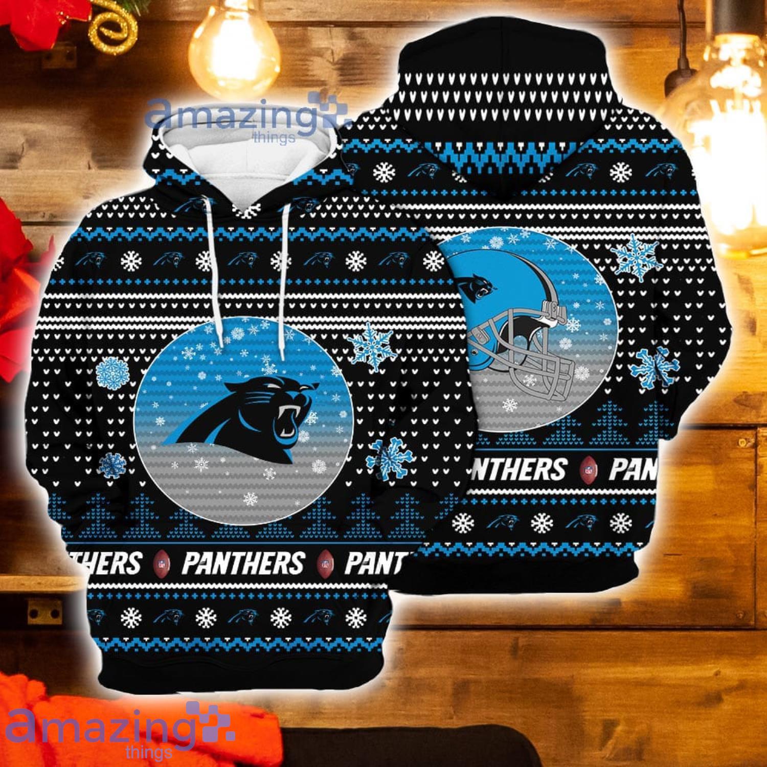 Merry Christmas Season 2023 Carolina Panthers 3D Hoodie Christmas Gift For  Men And Women