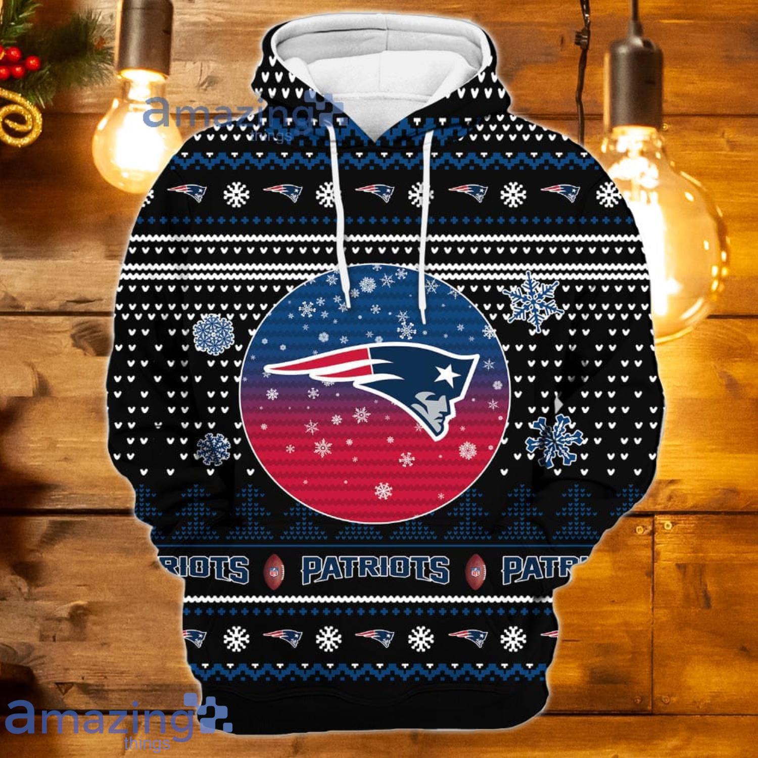 New England Patriots Womens Christmas Sweater