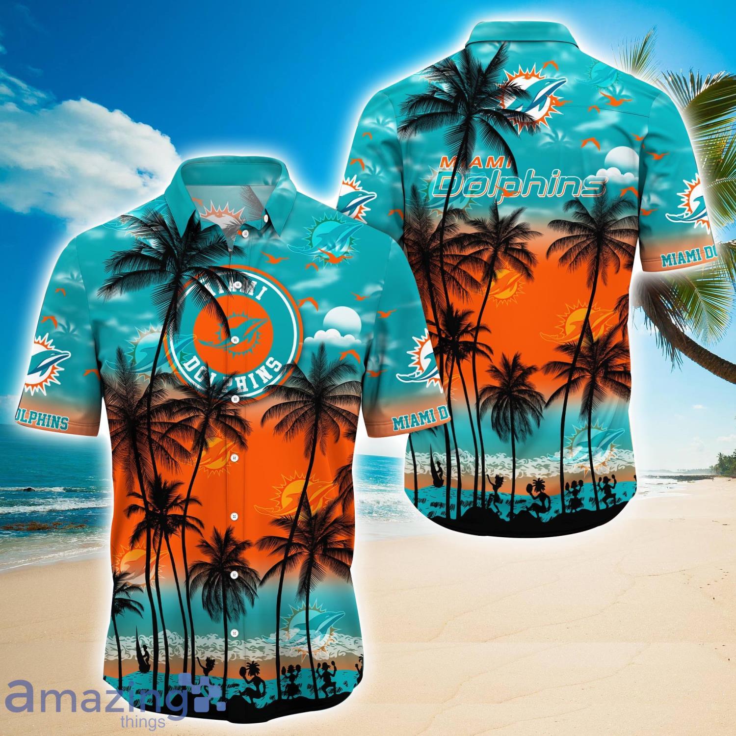 Miami Dolphins 2023 Trending Aloha Hawaiian Shirt Summer Gift For Beach Lover Product Photo 1