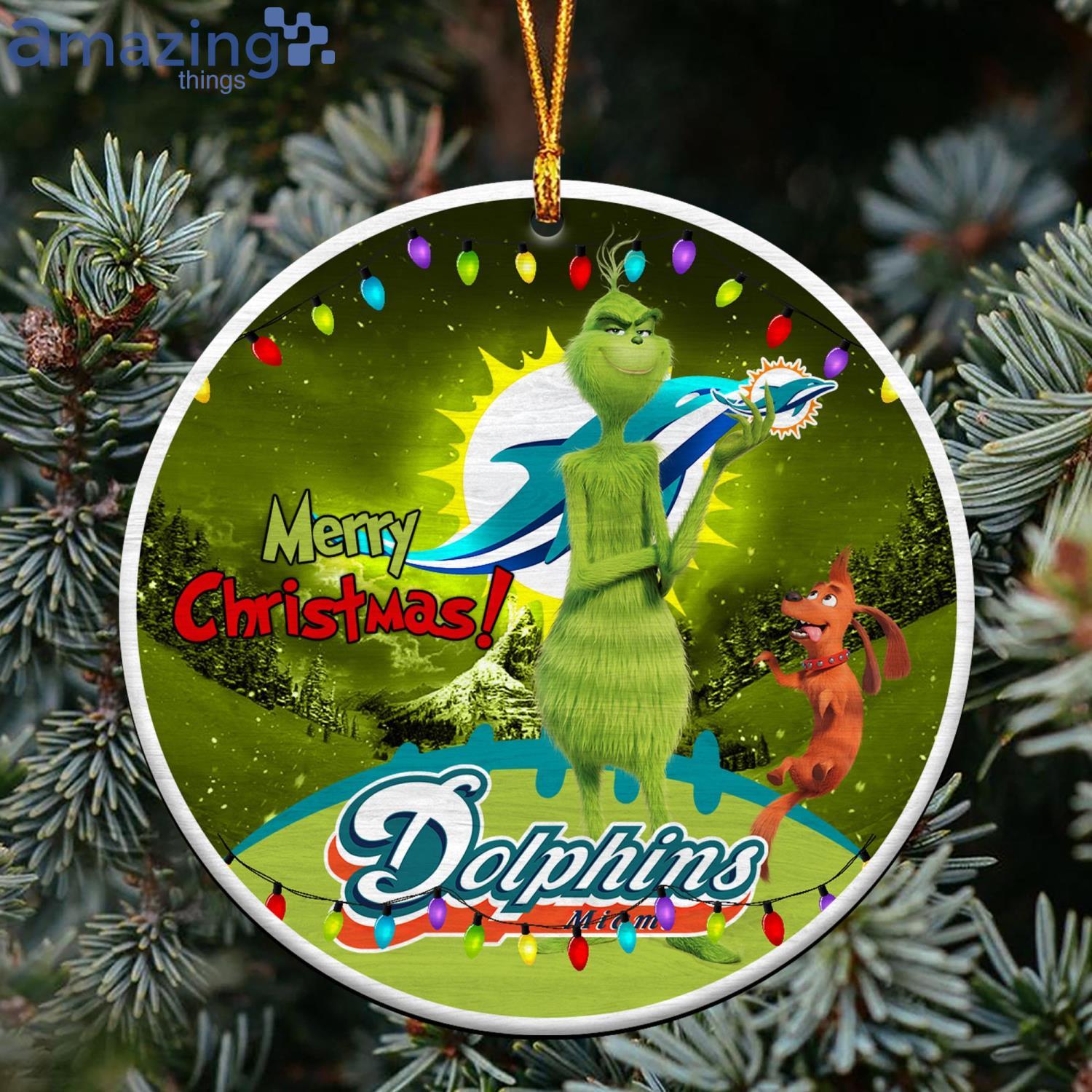 Miami Dolphins 3D Logo Series Ornament