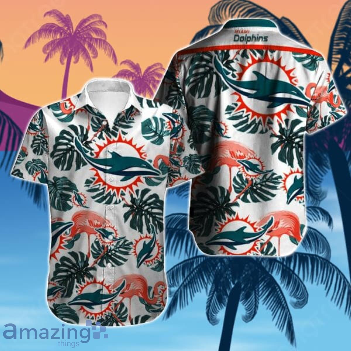 Miami Dolphins NFL Hawaii Shirt Product Photo 1 Miami Dolphins NFL Hawaii Shirt Product Photo 1