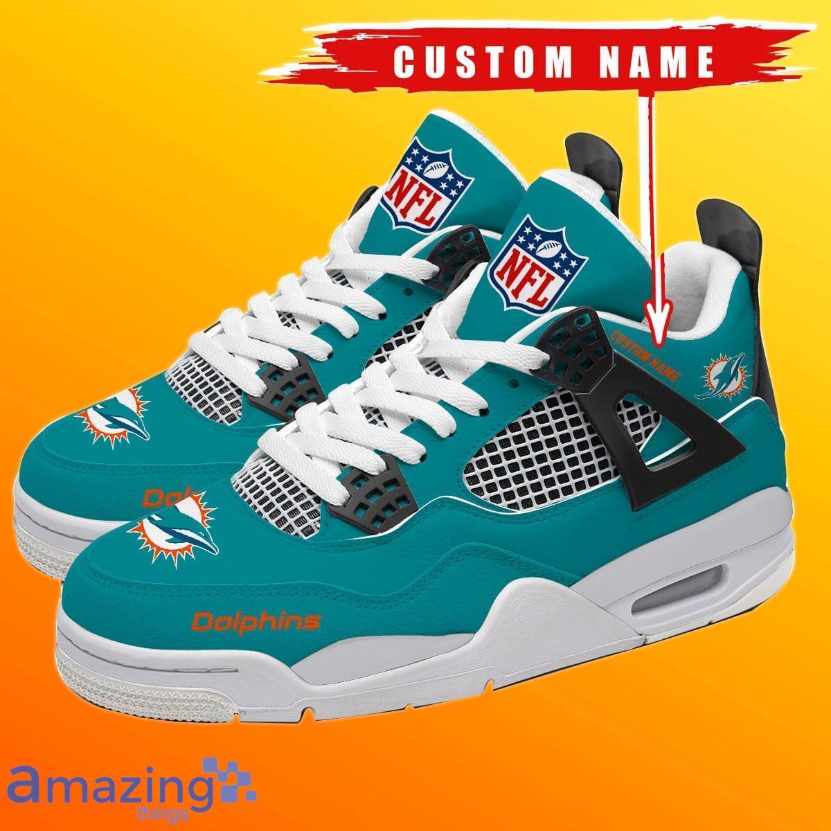 Custom Nfl Jersey, Women's Custom Miami Dolphins Legend Orange