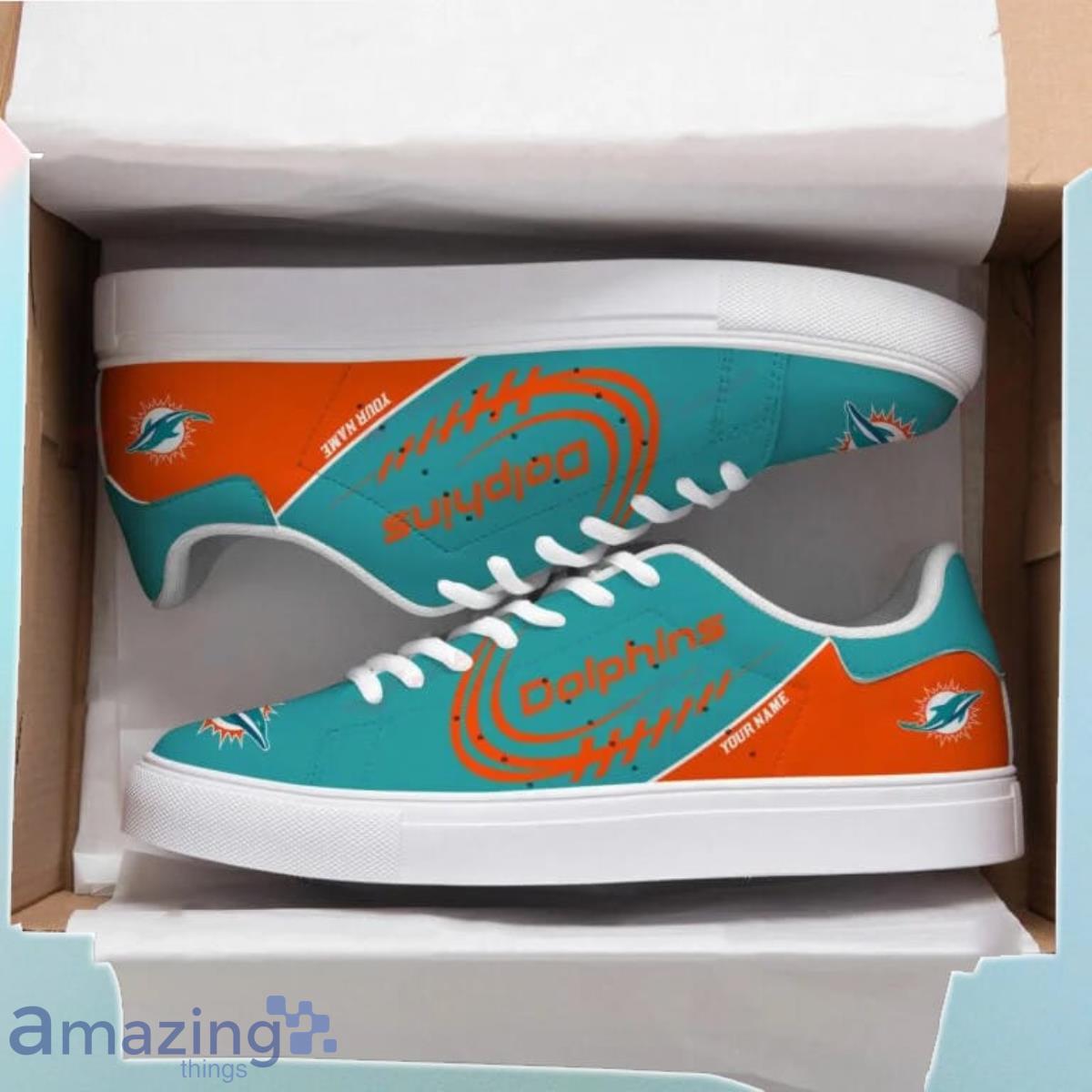 Miami Dolphins Low Top Shoes In 2023 Top Shoes, Stan Smith