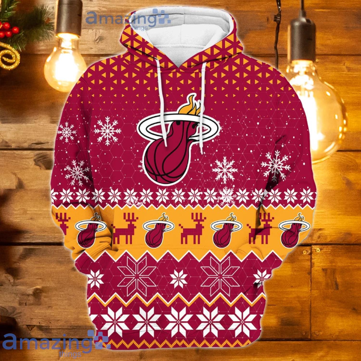 Miami Heat Sports Football American New Trends 3D Hoodie Christmas Gift For Men And Women image Miami Heat Sports Football American New Trends 3D Hoodie Christmas Gift For Men And Women Product Photo 2