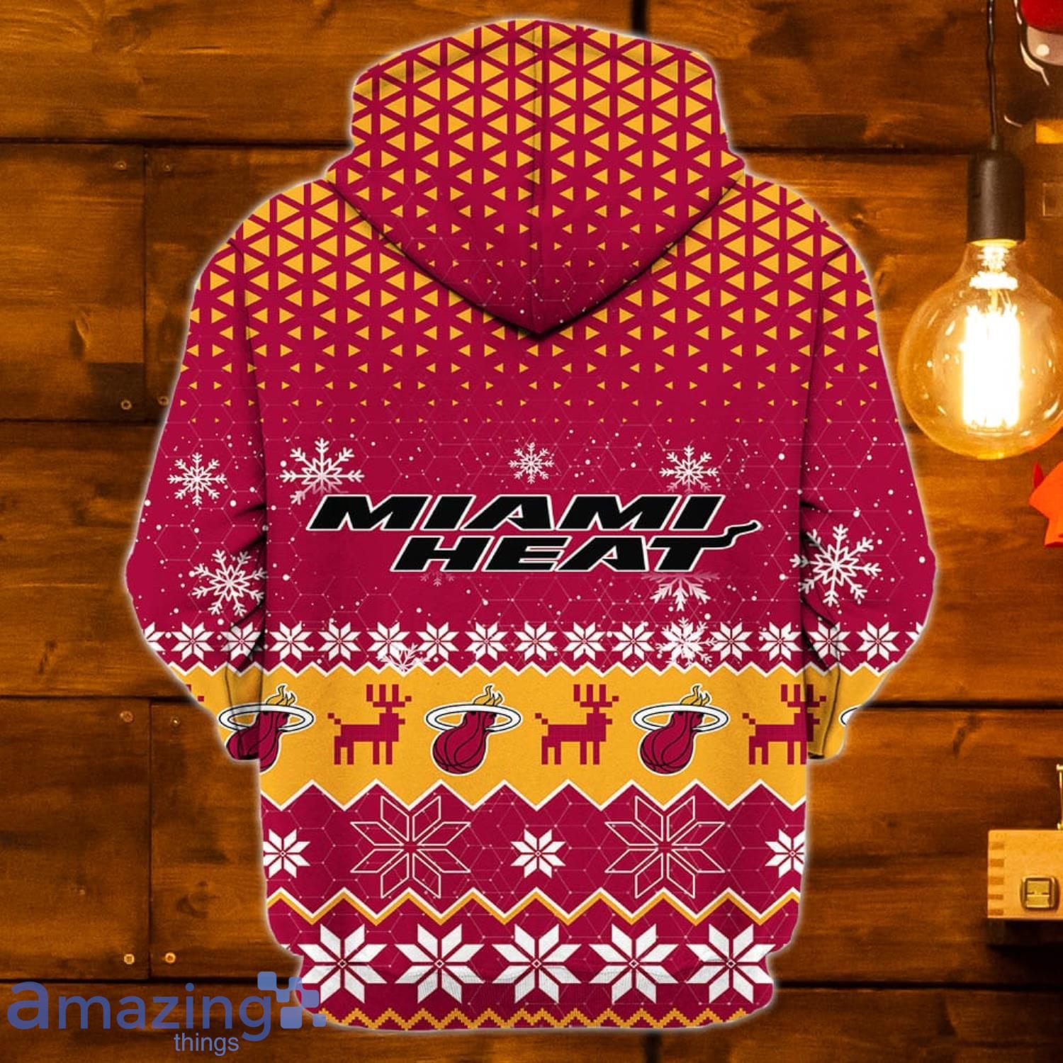 Miami Heat Sports Football American New Trends 3D Hoodie Christmas Gift For Men And Women image Miami Heat Sports Football American New Trends 3D Hoodie Christmas Gift For Men And Women Product Photo 3